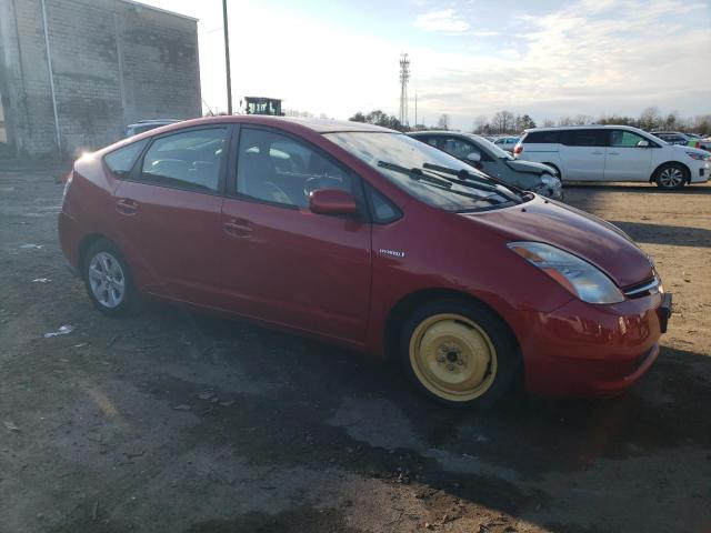 JTDKB20U077656993 - 2007 TOYOTA PRIUS RED photo 4