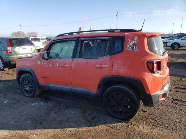 ZACCJBAB3JPH52342 - 2018 JEEP RENEGADE SPORT ORANGE photo 2