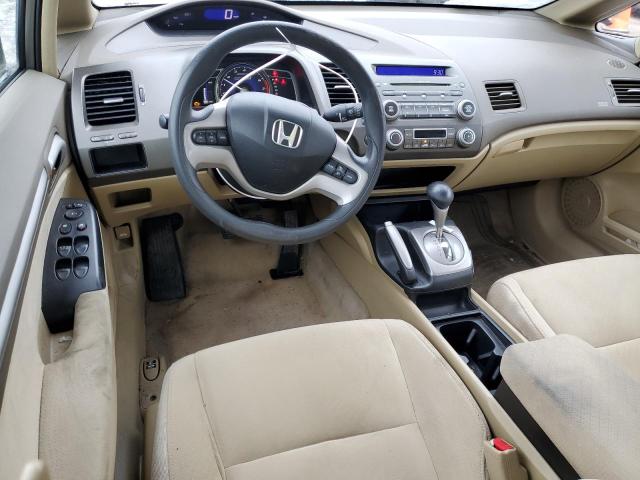 JHMFA36206S025302 - 2006 HONDA CIVIC HYBRID TAN photo 8