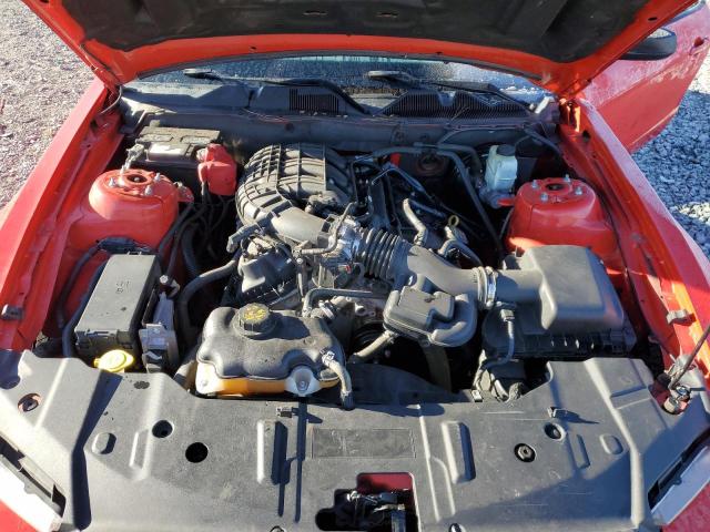 1ZVBP8AM7E5215838 - 2014 FORD MUSTANG RED photo 11