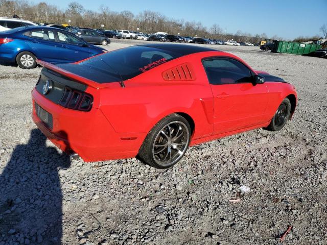 1ZVBP8AM7E5215838 - 2014 FORD MUSTANG RED photo 3