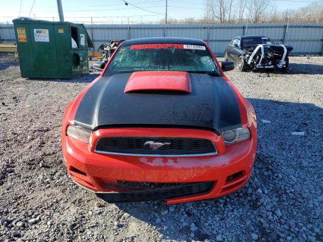 1ZVBP8AM7E5215838 - 2014 FORD MUSTANG RED photo 5