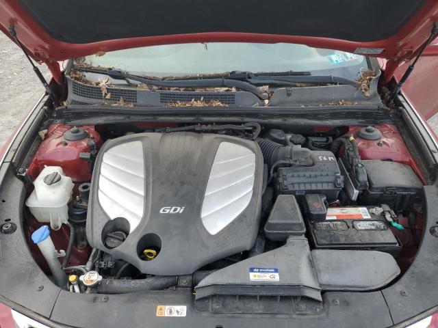 KMHFG4JG7CA151906 - 2012 HYUNDAI AZERA GLS MAROON photo 11