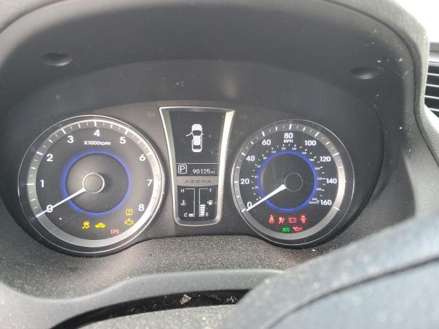 KMHFG4JG7CA151906 - 2012 HYUNDAI AZERA GLS MAROON photo 9