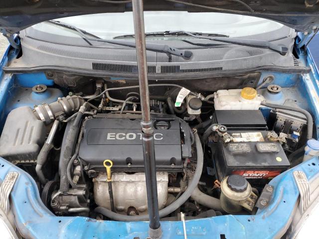 KL1TD66E19B307290 - 2009 CHEVROLET AVEO LS Mavi foto 11