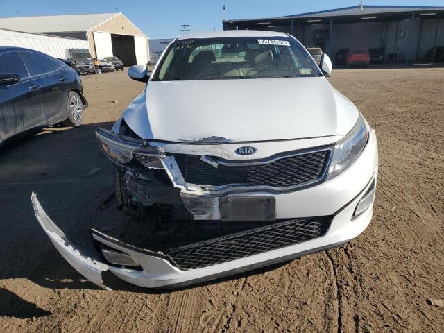 5XXGN4A79FG499892 - 2015 KIA OPTIMA EX WHITE photo 5