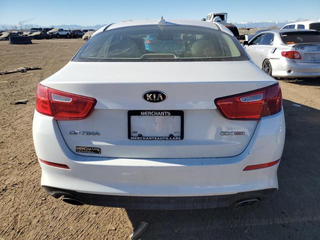 5XXGN4A79FG499892 - 2015 KIA OPTIMA EX WHITE photo 6