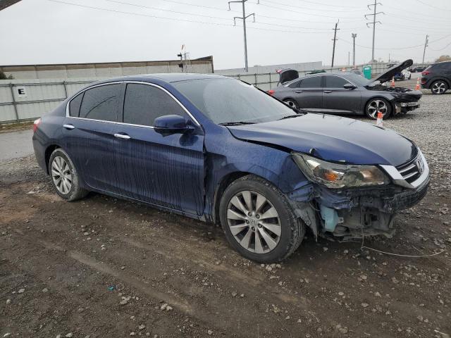 1HGCR2F7XFA182555 - 2015 HONDA ACCORD EX BLUE photo 4