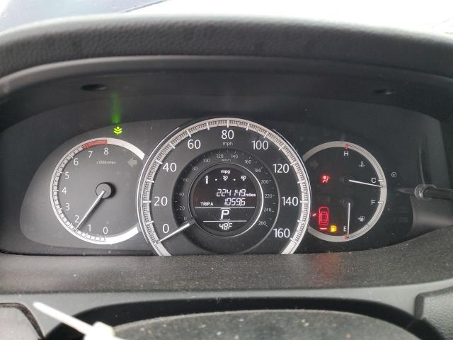 1HGCR2F7XFA182555 - 2015 HONDA ACCORD EX BLUE photo 9