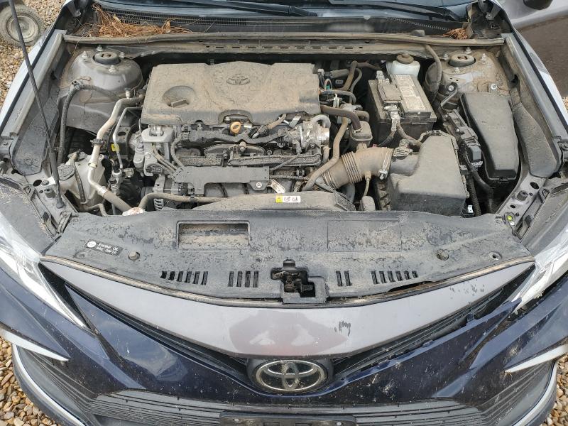 4T1C11AK4MU439972 - 2021 TOYOTA CAMRY LE GRAY photo 11