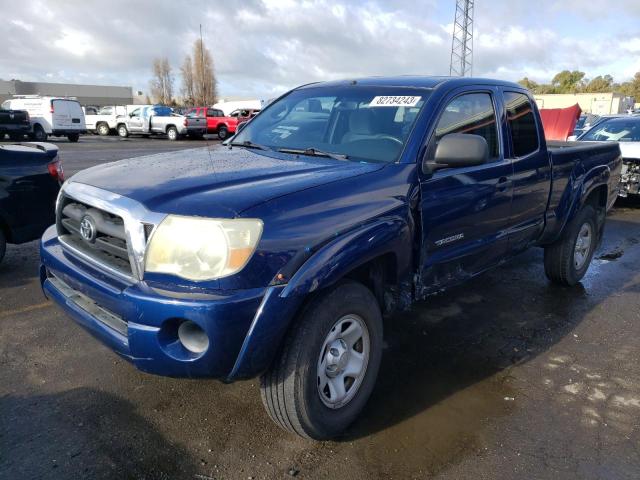 5TETX62N86Z312600 - 2006 TOYOTA TACOMA PRERUNNER ACCESS CAB BLUE photo 1