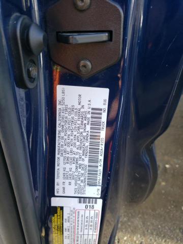 5TETX62N86Z312600 - 2006 TOYOTA TACOMA PRERUNNER ACCESS CAB BLUE photo 12