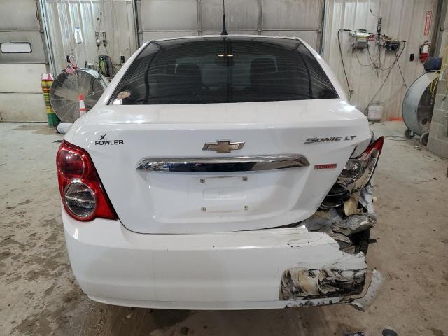 1G1JC5SB0D4102171 - 2013 CHEVROLET SONIC LT WHITE photo 6