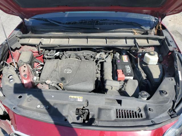 5TDGZRAH0LS509830 - 2020 TOYOTA HIGHLANDER XLE Rot Foto 12