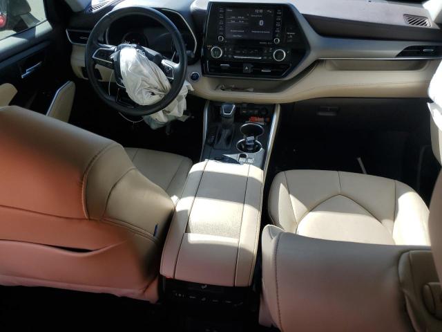 5TDGZRAH0LS509830 - 2020 TOYOTA HIGHLANDER XLE Rot Foto 8