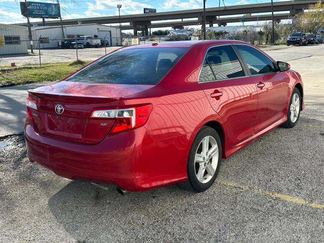 4T1BF1FK2CU520036 - 2012 TOYOTA CAMRY BASE RED photo 4