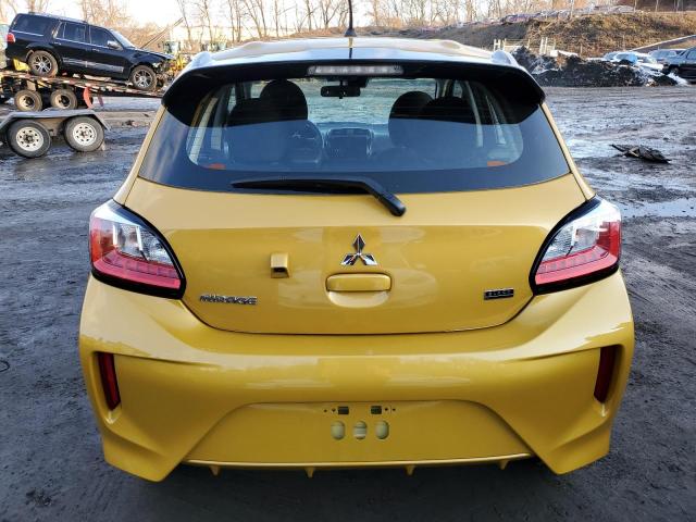 ML32AWHJ9NH006333 - 2022 MITSUBISHI MIRAGE SE YELLOW photo 6