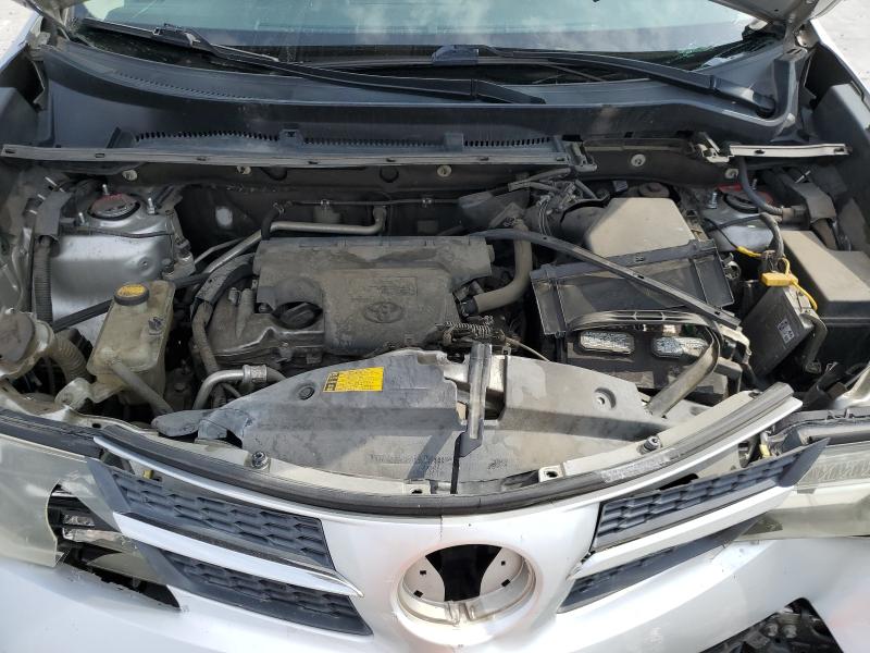 2T3WFREV2FW210962 - 2015 TOYOTA RAV4 XLE ვერცხლისფერი ფოტო 11