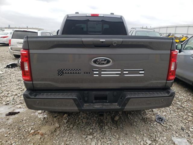 1FTFW1E57MFC22542 - 2021 FORD F150 SUPERCREW GRAY photo 6