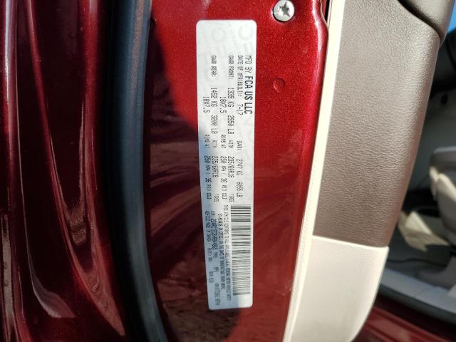 2C4RC1EG3HR844965 - 2017 CHRYSLER PACIFICA TOURING L PLUS BURGUNDY photo 13