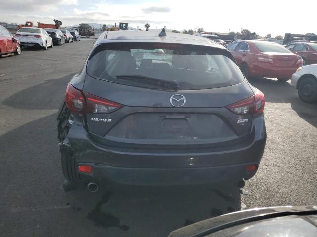 JM1BM1M76E1206788 - 2014 MAZDA 3 GRAND TOURING ნაცრისფერი ფოტო 6