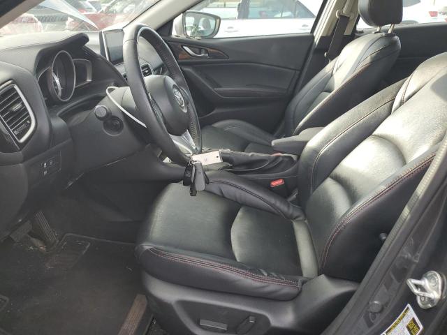 JM1BM1M76E1206788 - 2014 MAZDA 3 GRAND TOURING ნაცრისფერი ფოტო 7
