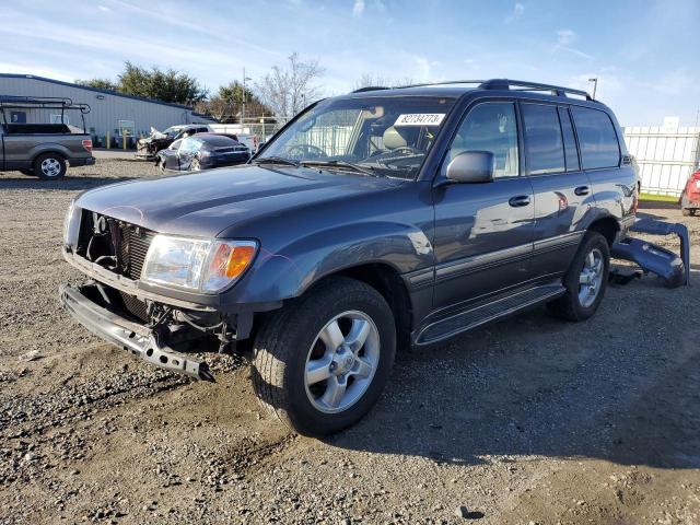 JTEHT05J852074706 - 2005 TOYOTA LAND CRUIS GRAY photo 1