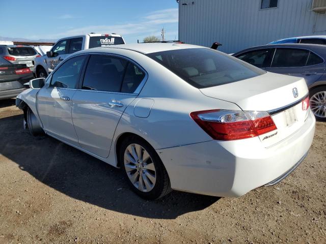 1HGCR2F88DA174167 - 2013 HONDA ACCORD EXL WHITE photo 2