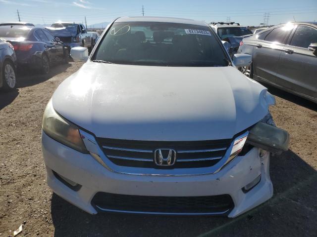 1HGCR2F88DA174167 - 2013 HONDA ACCORD EXL WHITE photo 5