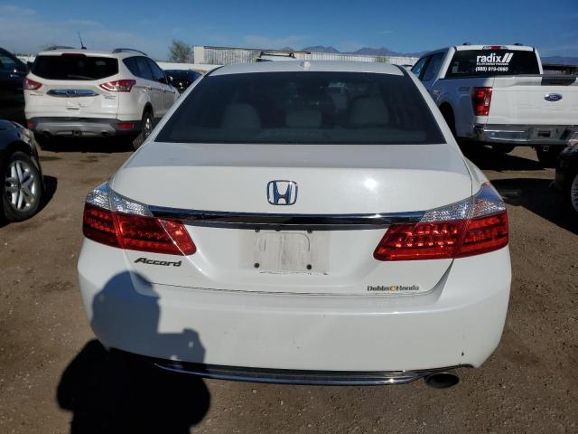 1HGCR2F88DA174167 - 2013 HONDA ACCORD EXL WHITE photo 6