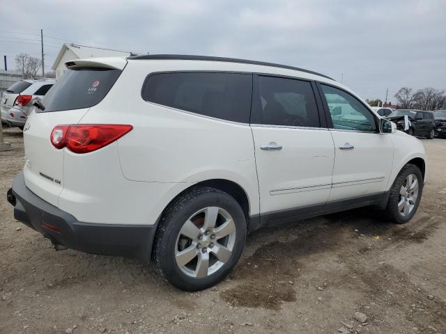 1GNKRLED9CJ224031 - 2012 CHEVROLET TRAVERSE LTZ WHITE photo 3