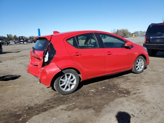 JTDKDTB32F1087537 - 2015 TOYOTA PRIUS C RED photo 3