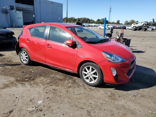 JTDKDTB32F1087537 - 2015 TOYOTA PRIUS C RED photo 4