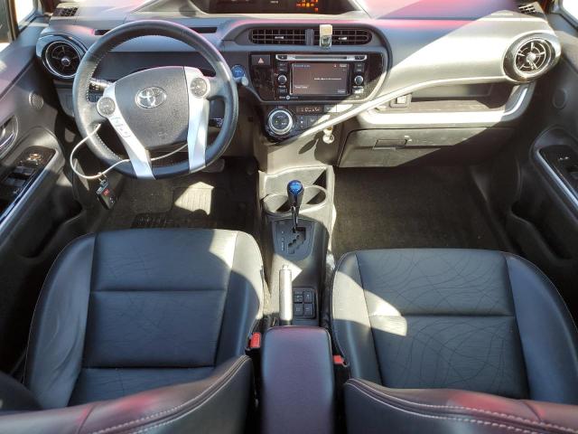 JTDKDTB32F1087537 - 2015 TOYOTA PRIUS C RED photo 8