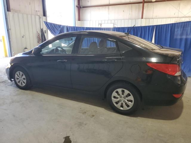 KMHCT4AE8GU125087 - 2016 HYUNDAI ACCENT SE Чорний фото 2