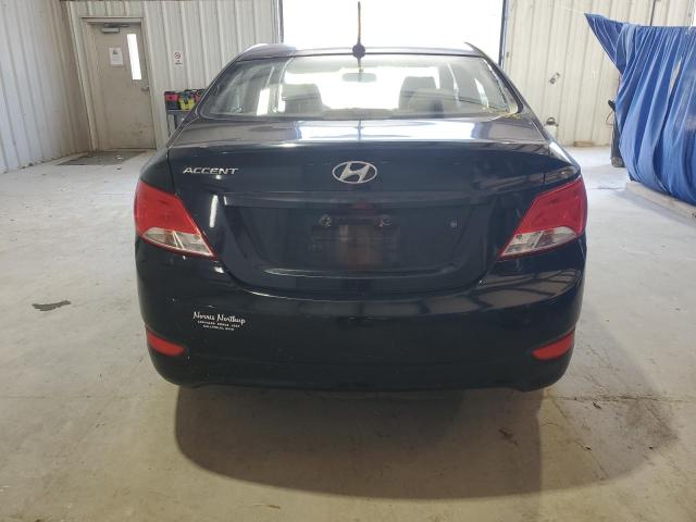 KMHCT4AE8GU125087 - 2016 HYUNDAI ACCENT SE Чорний фото 6