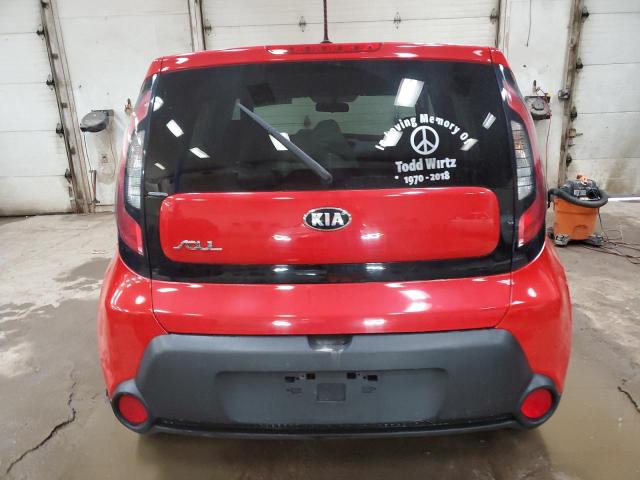 KNDJP3A59E7717197 - 2014 KIA SOUL + RED photo 6