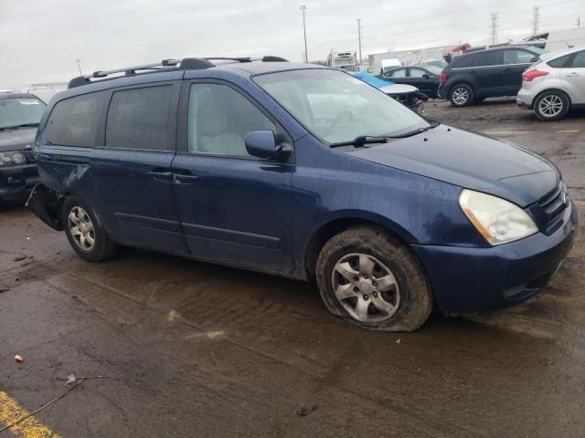 KNDMB233366095642 - 2006 KIA SEDONA EX BLUE photo 4