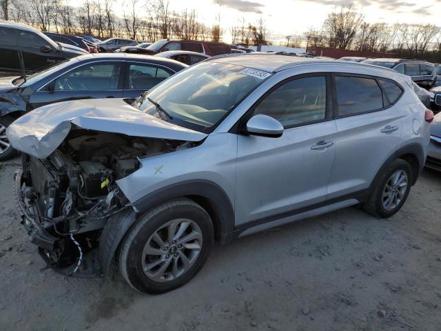 KM8J3CA48JU706167 - 2018 HYUNDAI TUCSON SEL SILVER photo 1