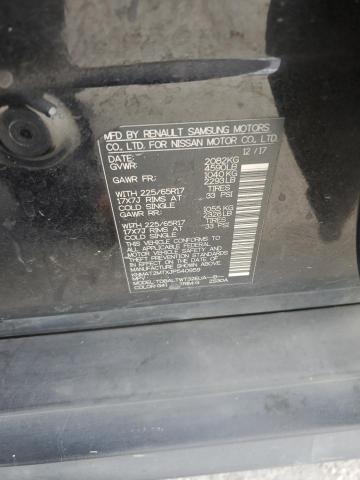 KNMAT2MTXJP540959 - 2018 NISSAN ROGUE S შავი ფოტო 13