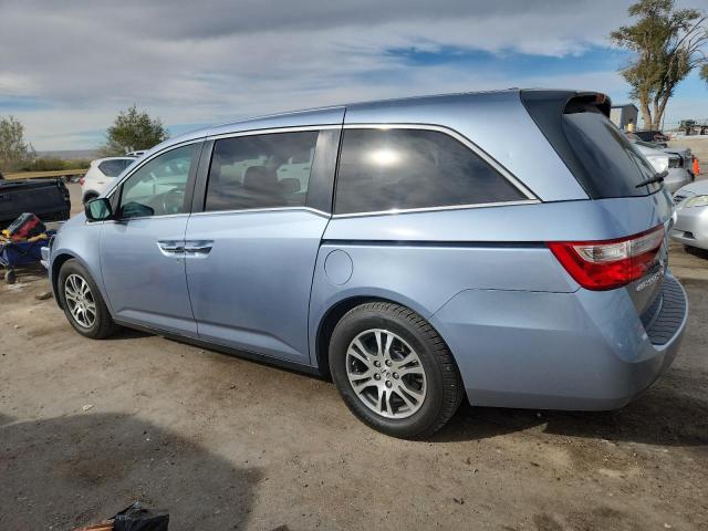 5FNRL5H69CB002761 - 2012 HONDA ODYSSEY EXL أزرق صورة 2