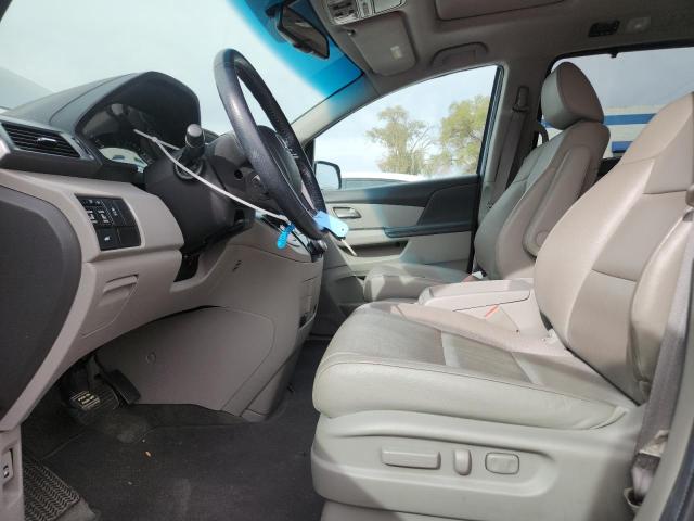 5FNRL5H69CB002761 - 2012 HONDA ODYSSEY EXL أزرق صورة 7