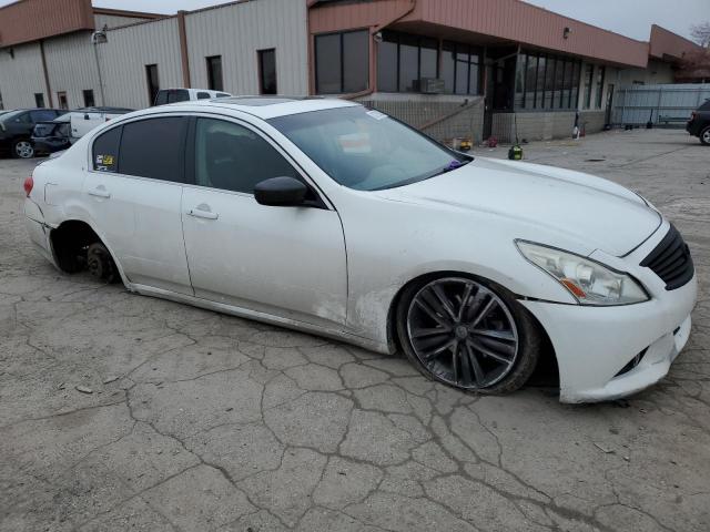 JN1CV6AP6BM508212 - 2011 INFINITI G37 BASE WHITE photo 4