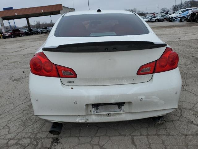 JN1CV6AP6BM508212 - 2011 INFINITI G37 BASE WHITE photo 6