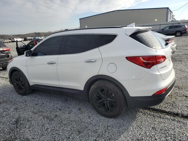 5XYZU3LB2EG135444 - 2014 HYUNDAI SANTA FE S WHITE photo 2