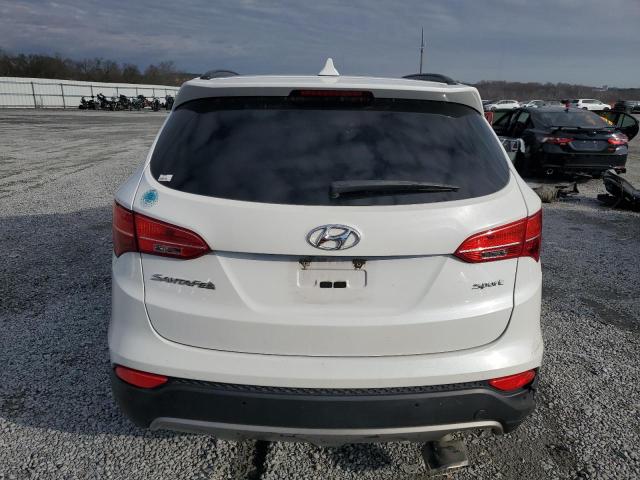 5XYZU3LB2EG135444 - 2014 HYUNDAI SANTA FE S WHITE photo 6