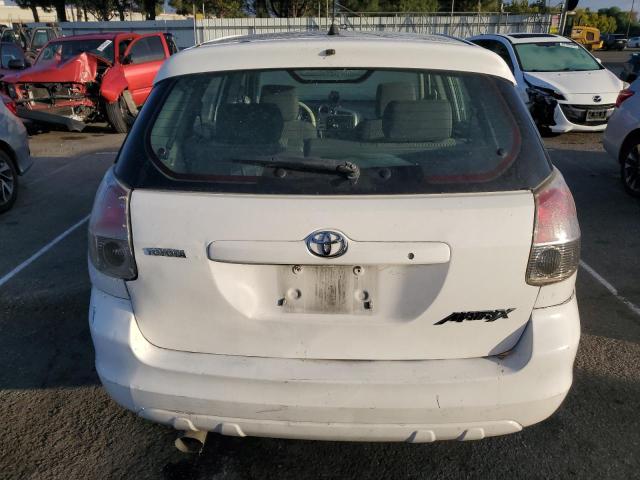 2T1KR32E78C708725 - 2008 TOYOTA COROLLA MA XR WHITE photo 6