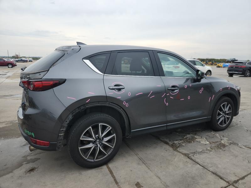 JM3KFADM7J1466330 - 2018 MAZDA CX-5 GRAND TOURING GRAY photo 3