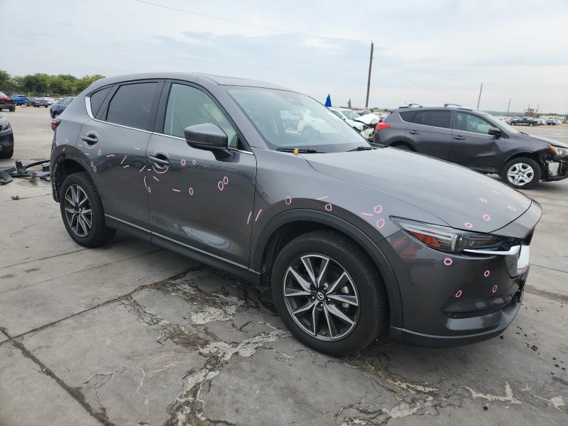 JM3KFADM7J1466330 - 2018 MAZDA CX-5 GRAND TOURING GRAY photo 4