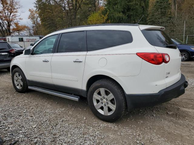 1GNKVGED8CJ195205 - 2012 CHEVROLET TRAVERSE LT Weiß Foto 2